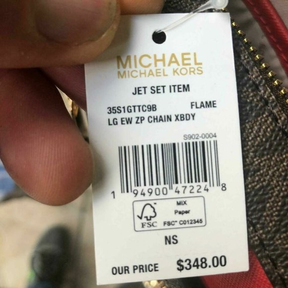 💯Authentic ⏳LIMITED Michael Kors Leather Purse - Picture 7 of 7